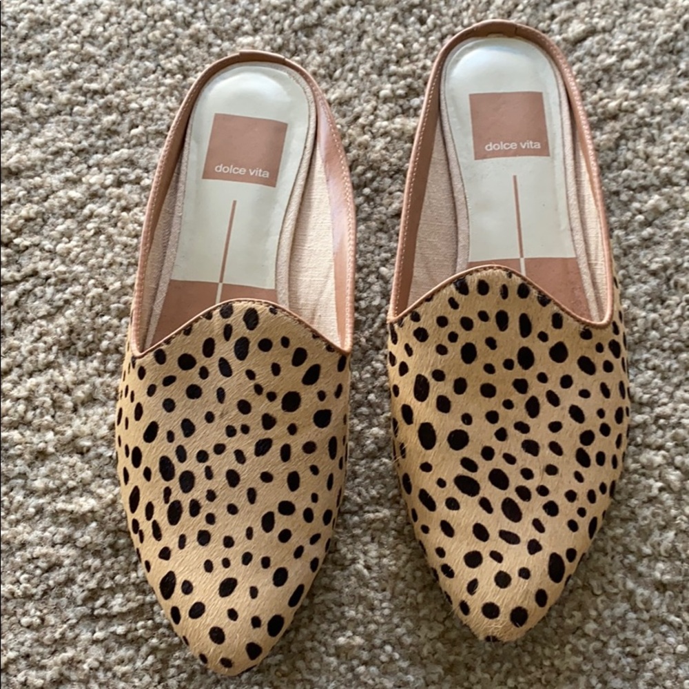 Cheetah loafers